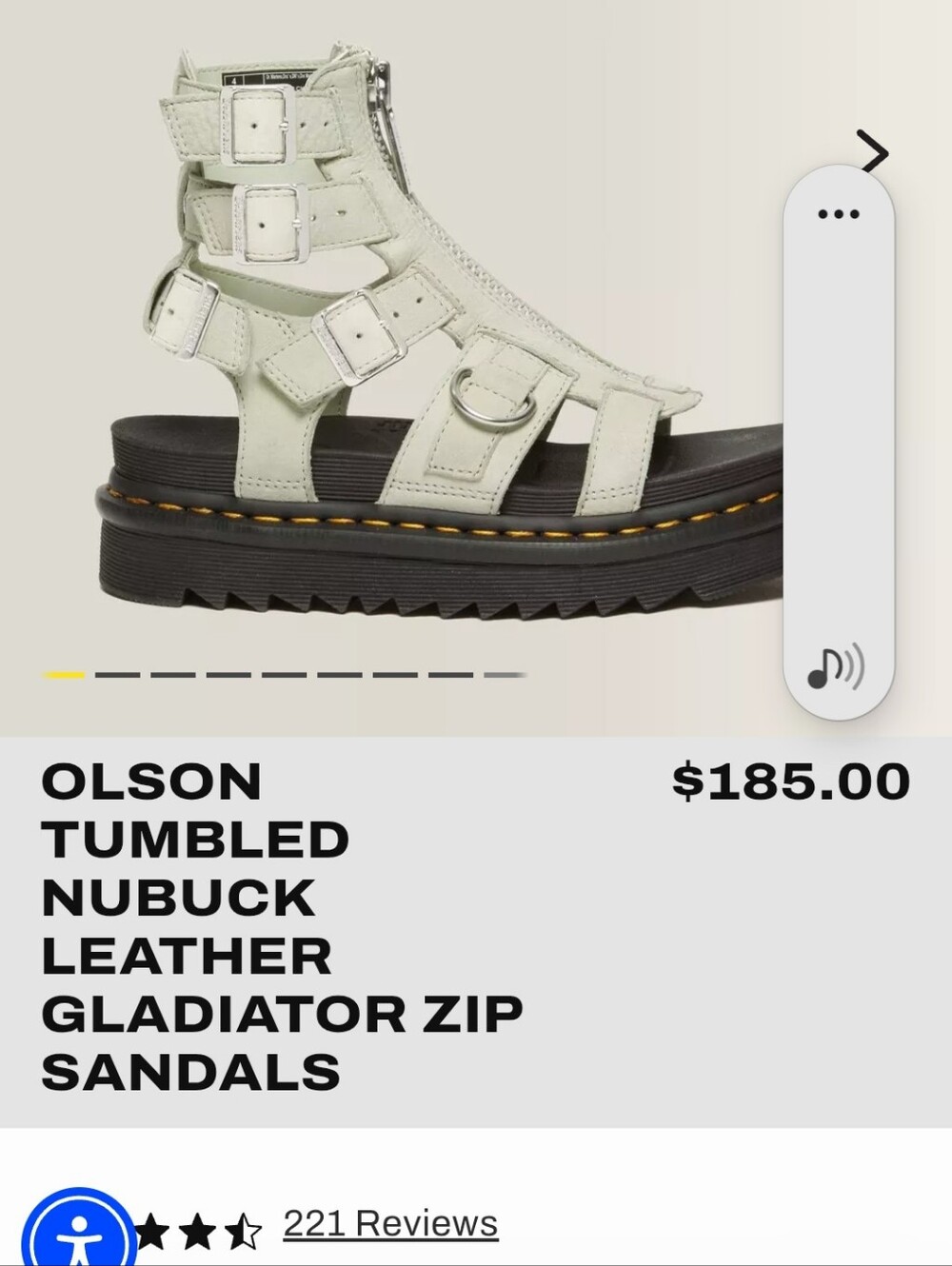 Dr. Martens Olson Gladiator Sandal
